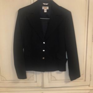 Talbots black jacket size 8